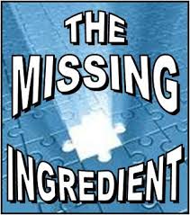 missing ingredient
