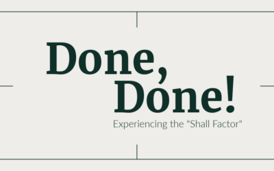 The “Shall” Factor